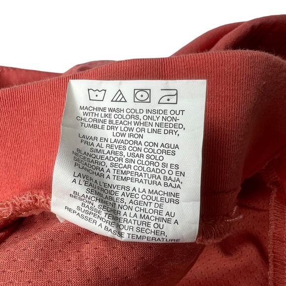 Lee Riders Midrise Skirt Skort‎ Lined Shorts Mini Coral Women's Plus Size 22 - Picture 10 of 13